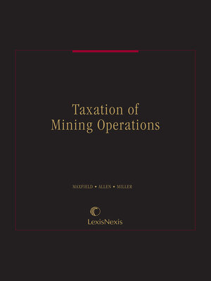 cover image of Taxation of Mining Operations